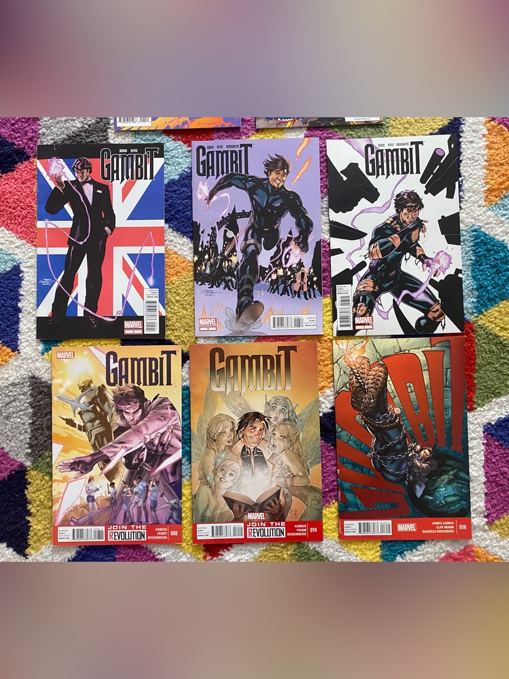 Vintage Gambit Marvel X-Men comic lot